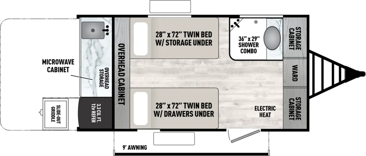 Clipper Rok 11000ROK Floorplan